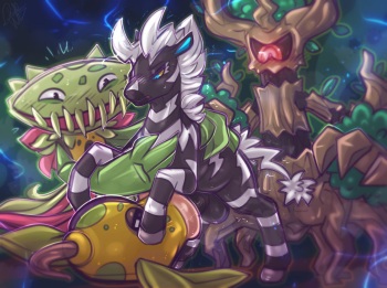 Zebstrika and the Plant Gang cover