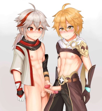 Kazuha and Aether cover