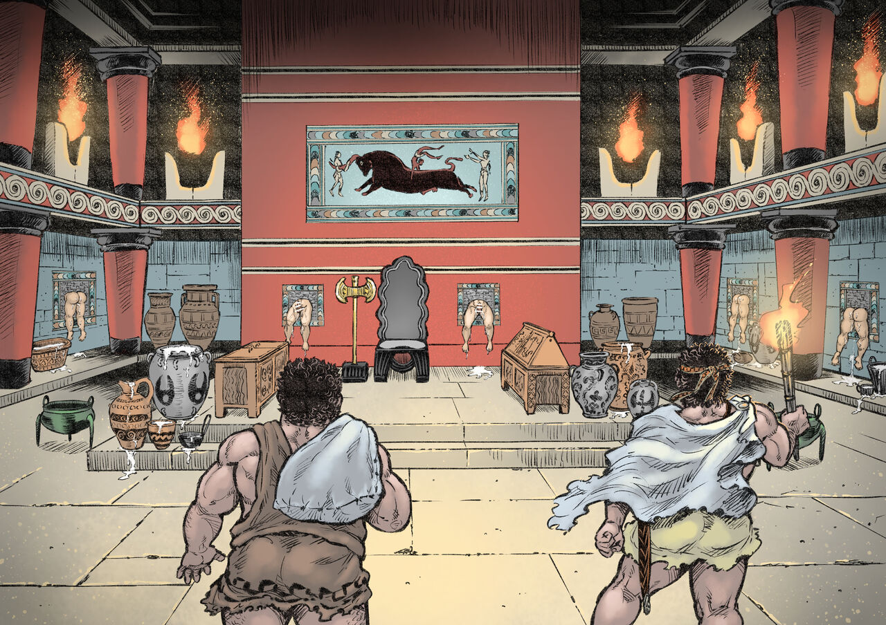 The Bull of the Labyrinth I page 6 full