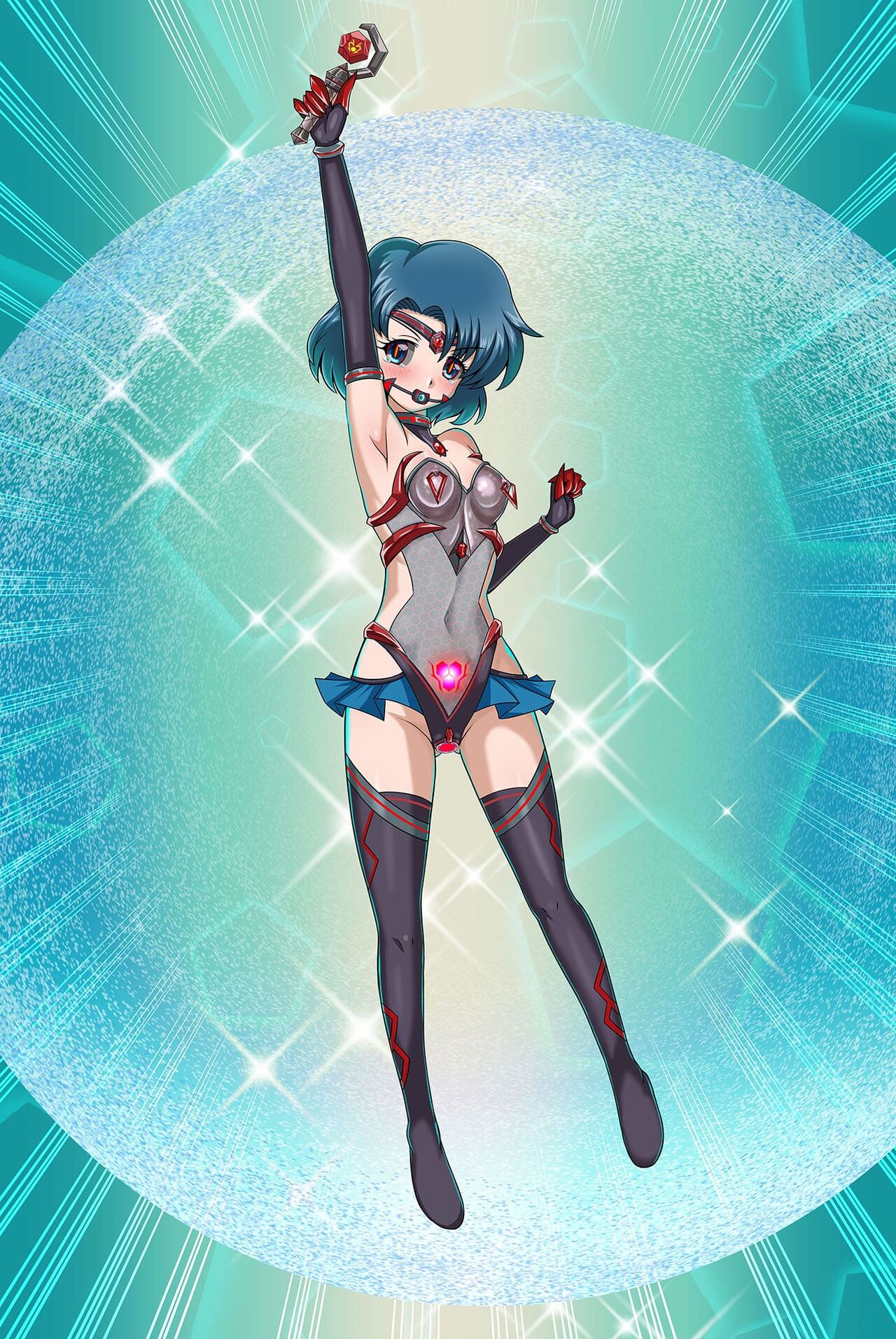 Sailor Mercury Transformation Is Corrupted Into Neuroi page 1 full