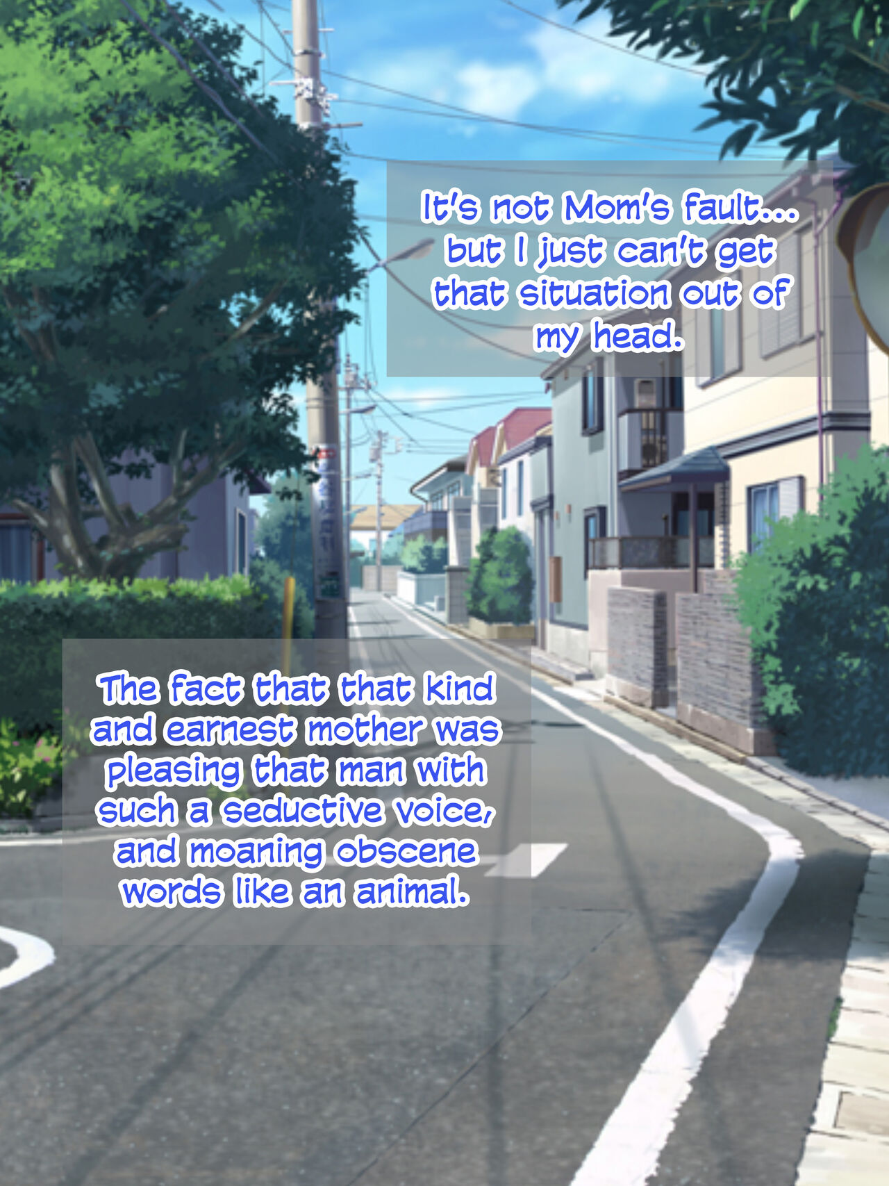 Yasashikatta Haha ga Boku o Ijimeteta Kuzu Otoko no Seidorei ni Naru made no Kioku Zenpen | Memories of how my gentle mother became a sex slave to the scum who bullied me - Second part page 8 full