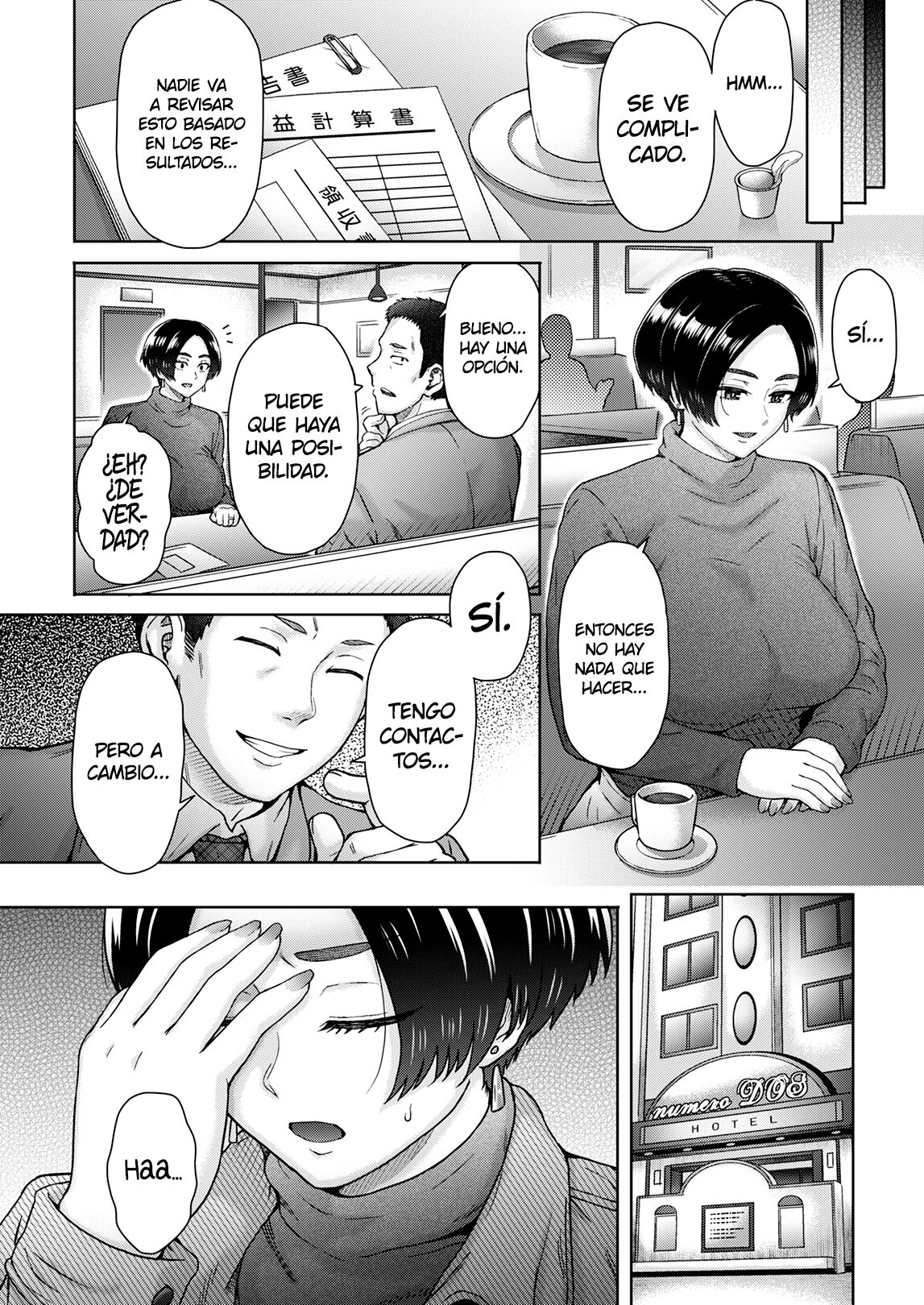 Anegohada Hitozuma Hitomi  ~Daigaku Jidai no Kouhai ni...~ | Mujer casada con disposición de ayudar a los demás - Hitomi  ~Con un kouhai de la universidad~ page 5 full