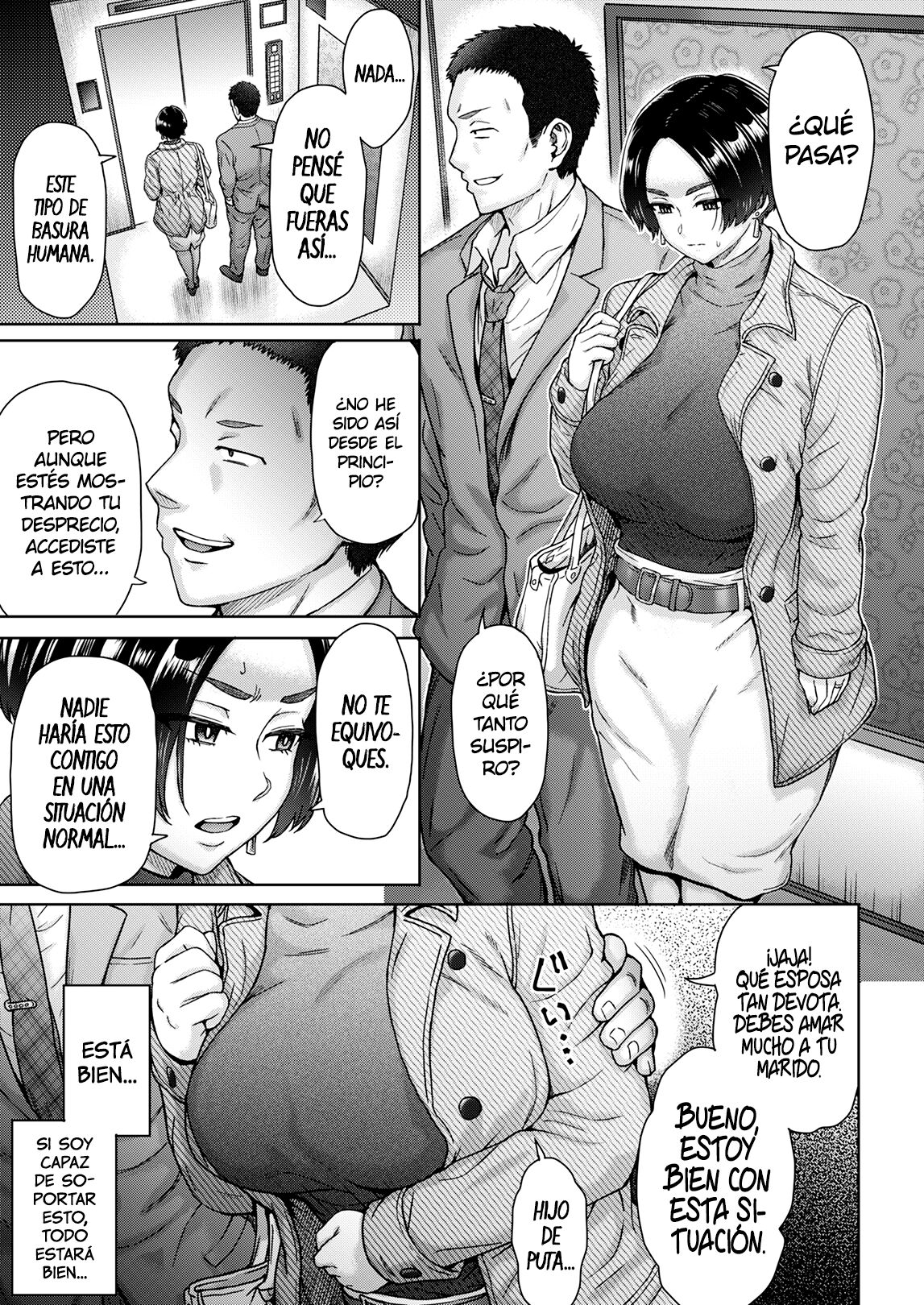 Anegohada Hitozuma Hitomi  ~Daigaku Jidai no Kouhai ni...~ | Mujer casada con disposición de ayudar a los demás - Hitomi  ~Con un kouhai de la universidad~ page 6 full