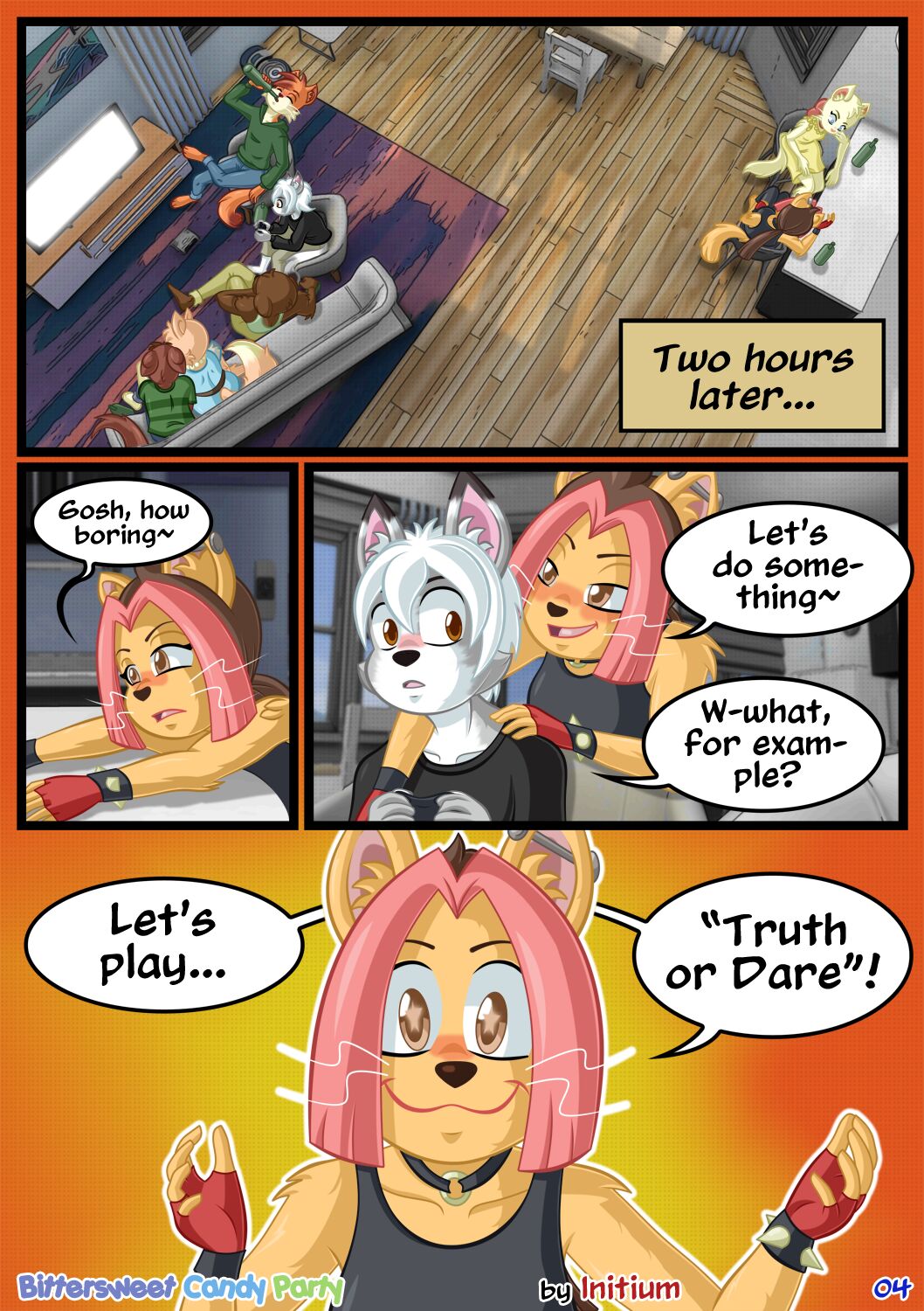 Bittersweet Candy Party - p.1 Truth or Dare page 4 full