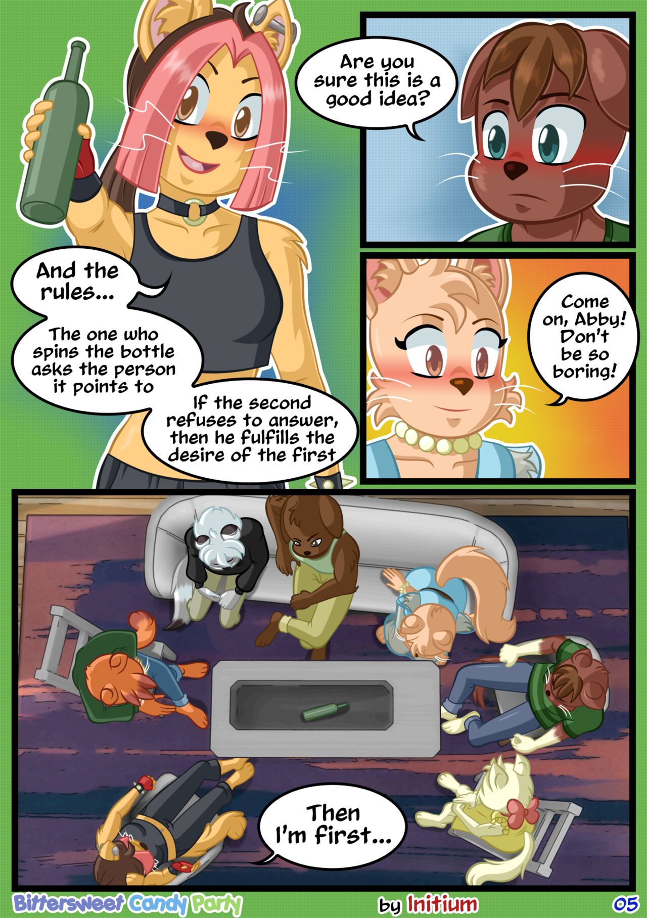 Bittersweet Candy Party - p.1 Truth or Dare page 5 full