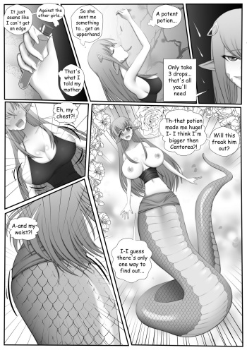Monster Musume Giantess Comic cover