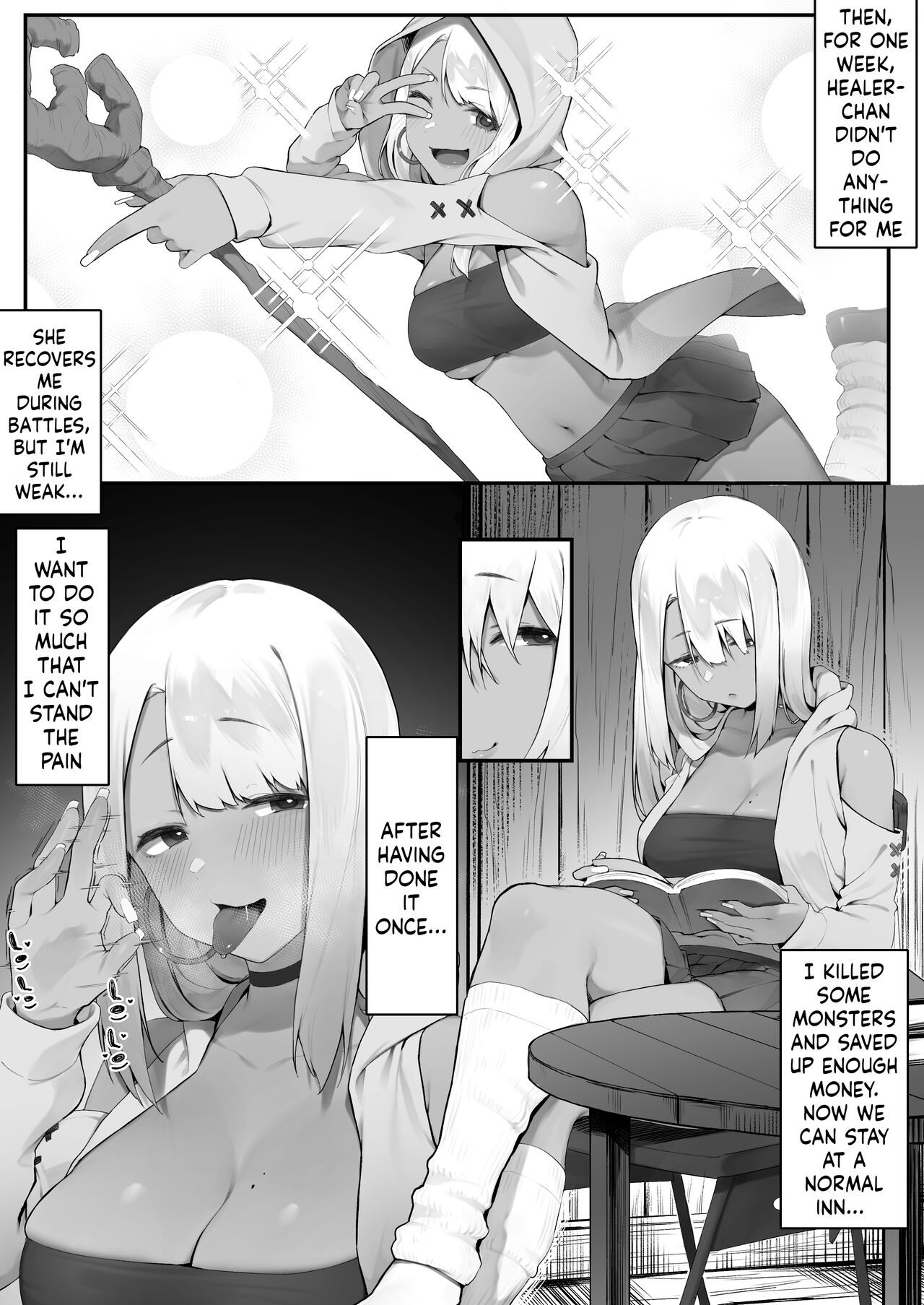 Sex Suru to SP o Kaifuku Shitekureru Kuro Gyaru Healer page 3 full