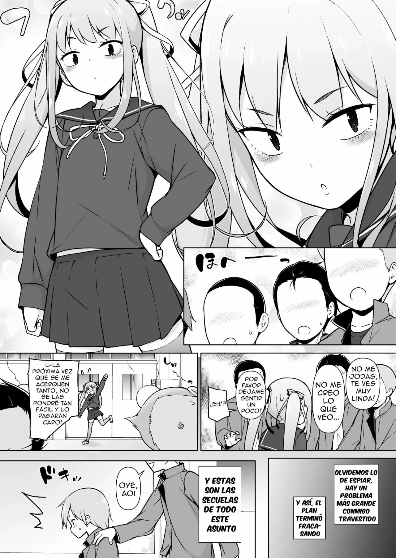 Namaiki Yankee ga Josou o Shitara page 4 full