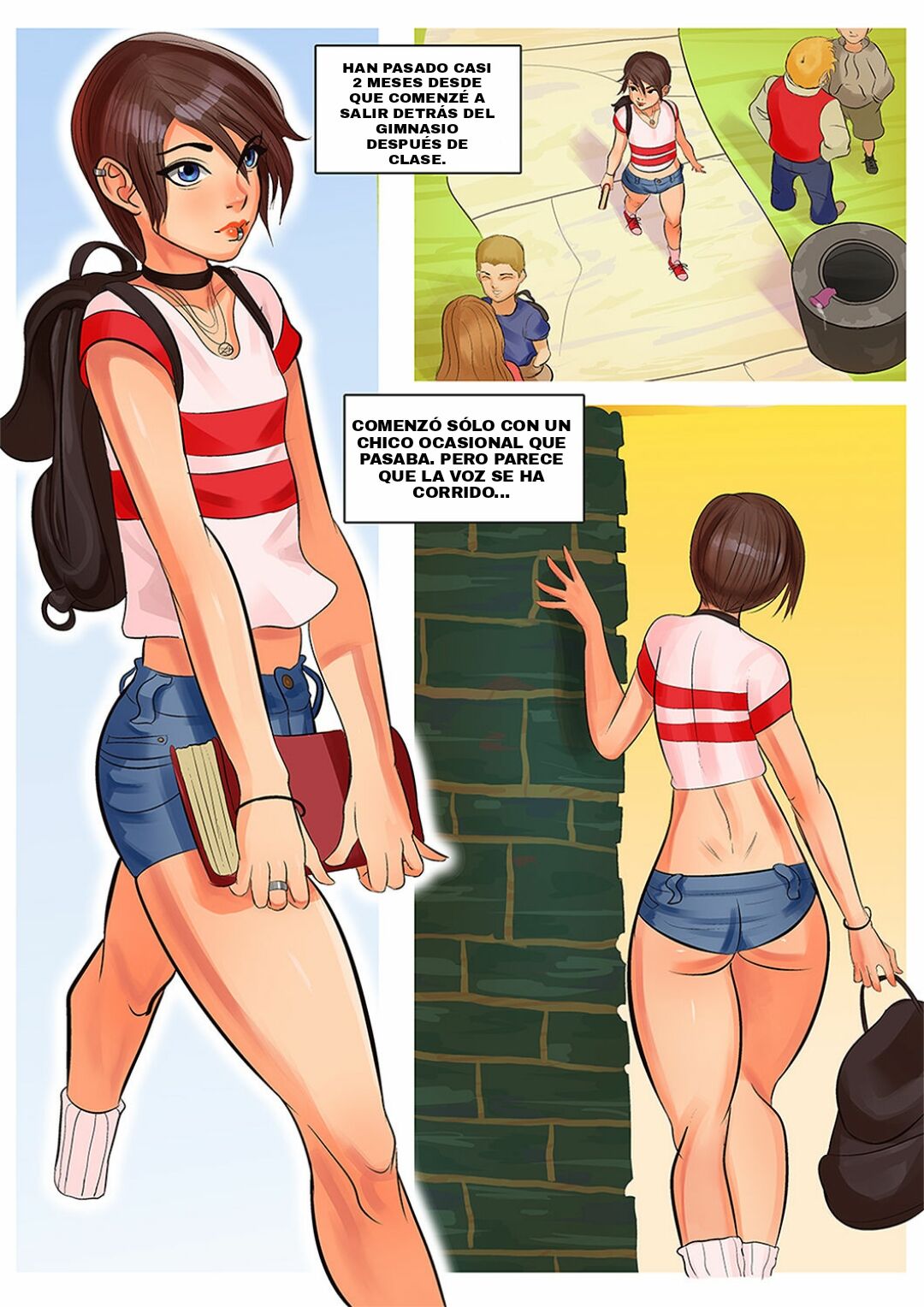 Femboy Comic page 1 full