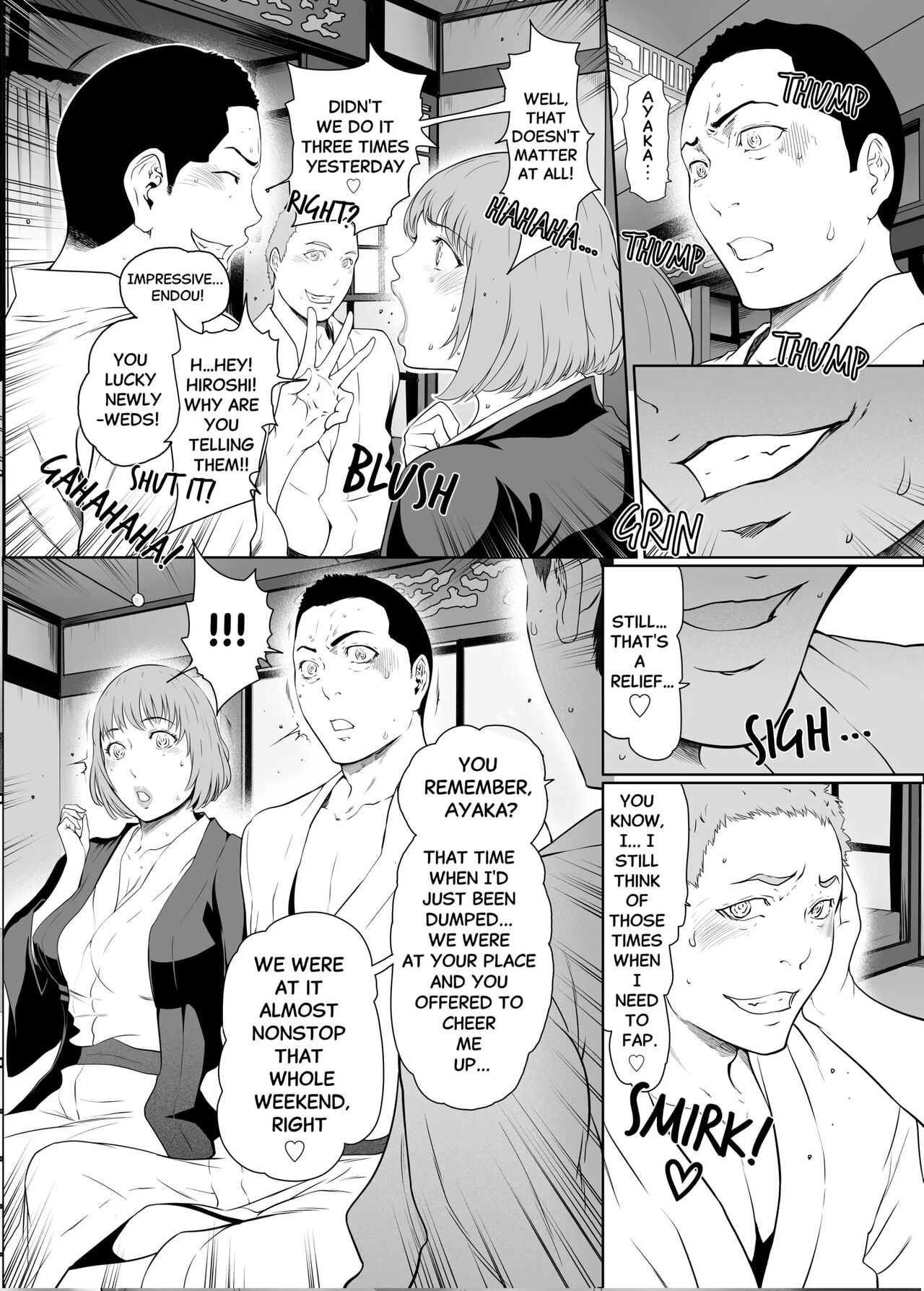 My wife became a Cum Dump for her Circle of Friends at the Hot Springs page 8 full