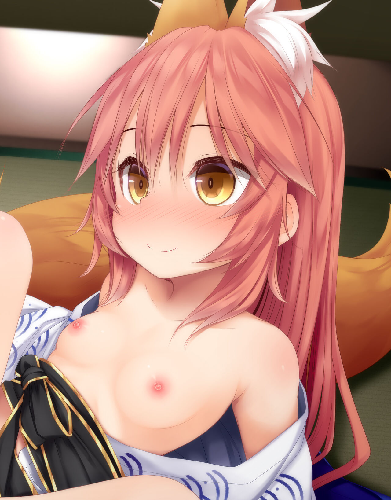 浴衣のロリ玉藻ちゃんとえっちな事をする日 page 1 full