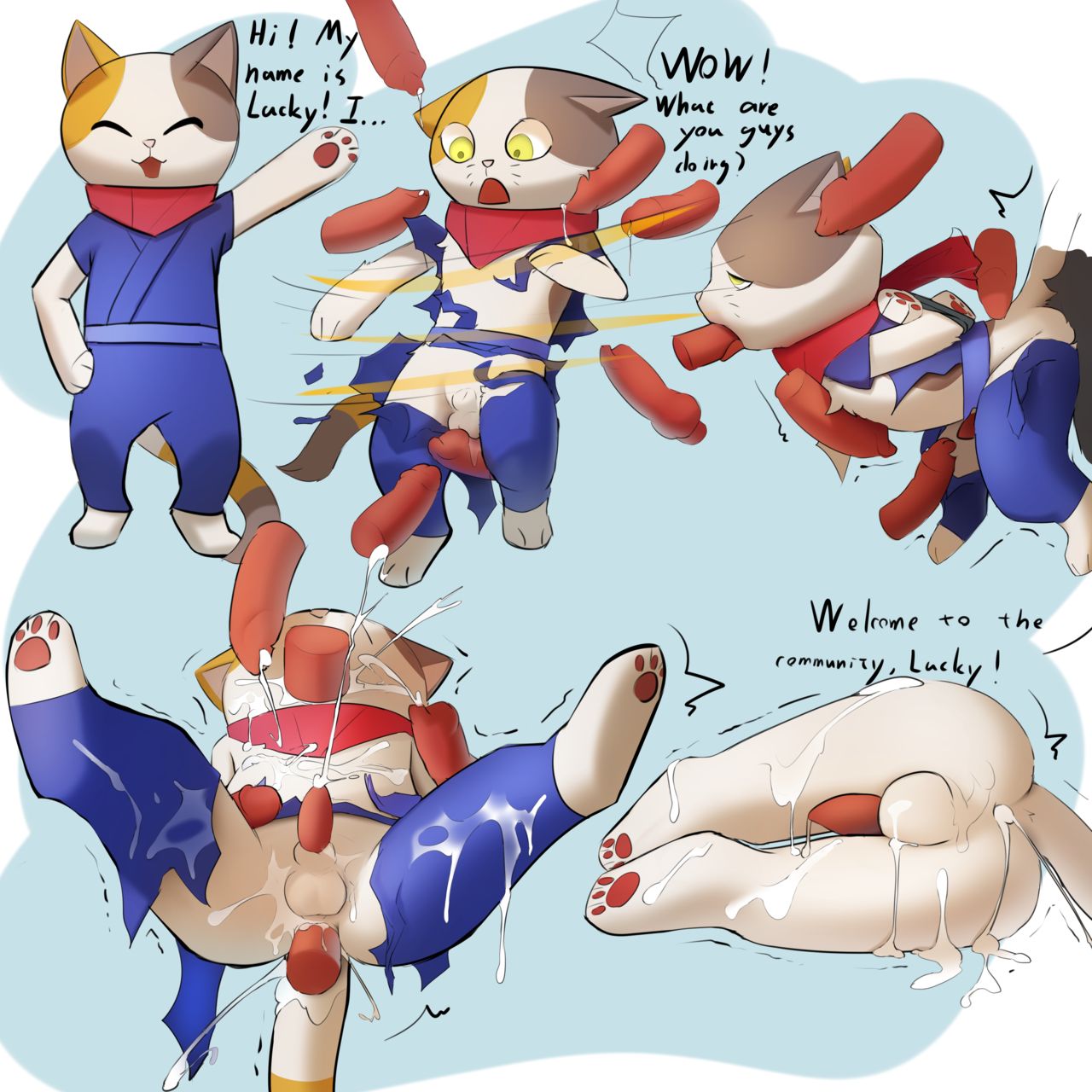 Champion Island Games - Lucky the cat page 2 full