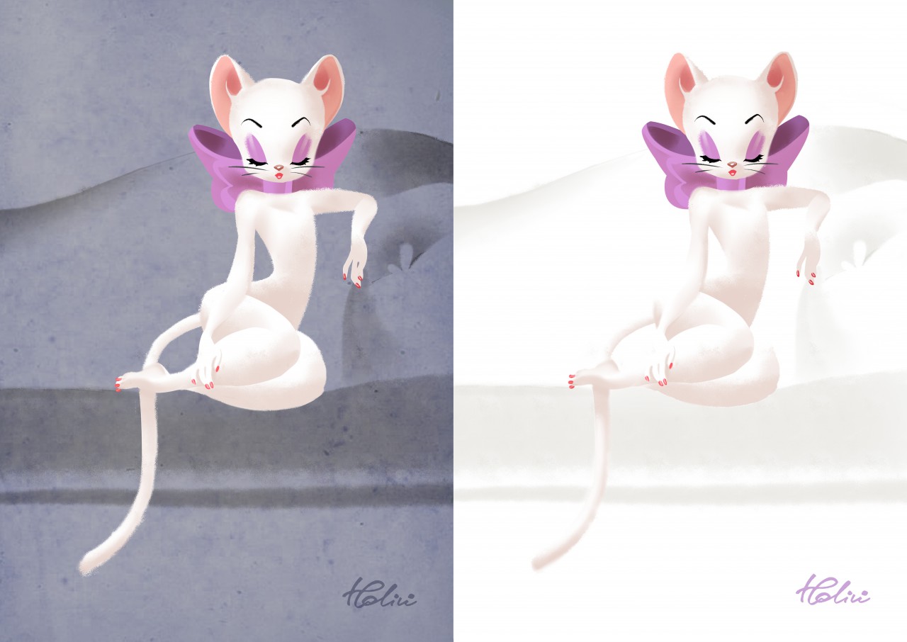 Toodles Galore  - 1951 Casanova Cat - Purple Ribbon and Mouse Ears page 9 full