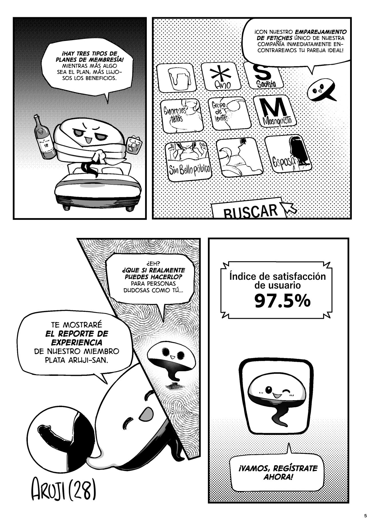 Seiheki Matching Appli Zubopuri | Aplicación de Emparejamiento de Fetiches Zubopuri page 5 full
