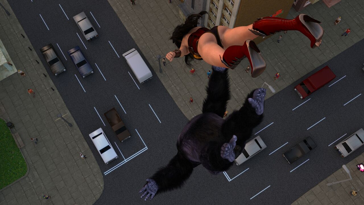Wonder Woman vs Grodd 1 page 4 full