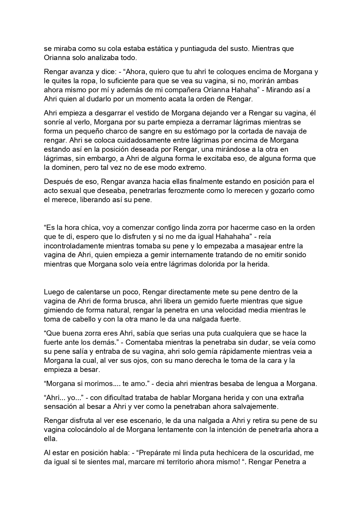 the search for the desired trophy/La búsqueda del trofeo deseado. page 6 full