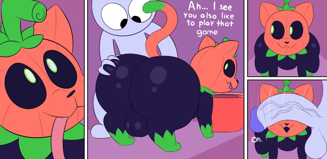 Pumkat goes Trick-Or-Treating page 2 full
