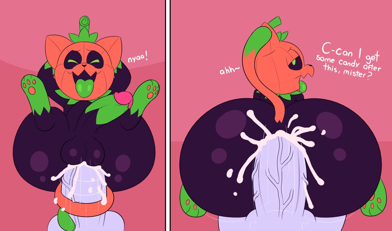 Pumkat goes Trick-Or-Treating page 4 full