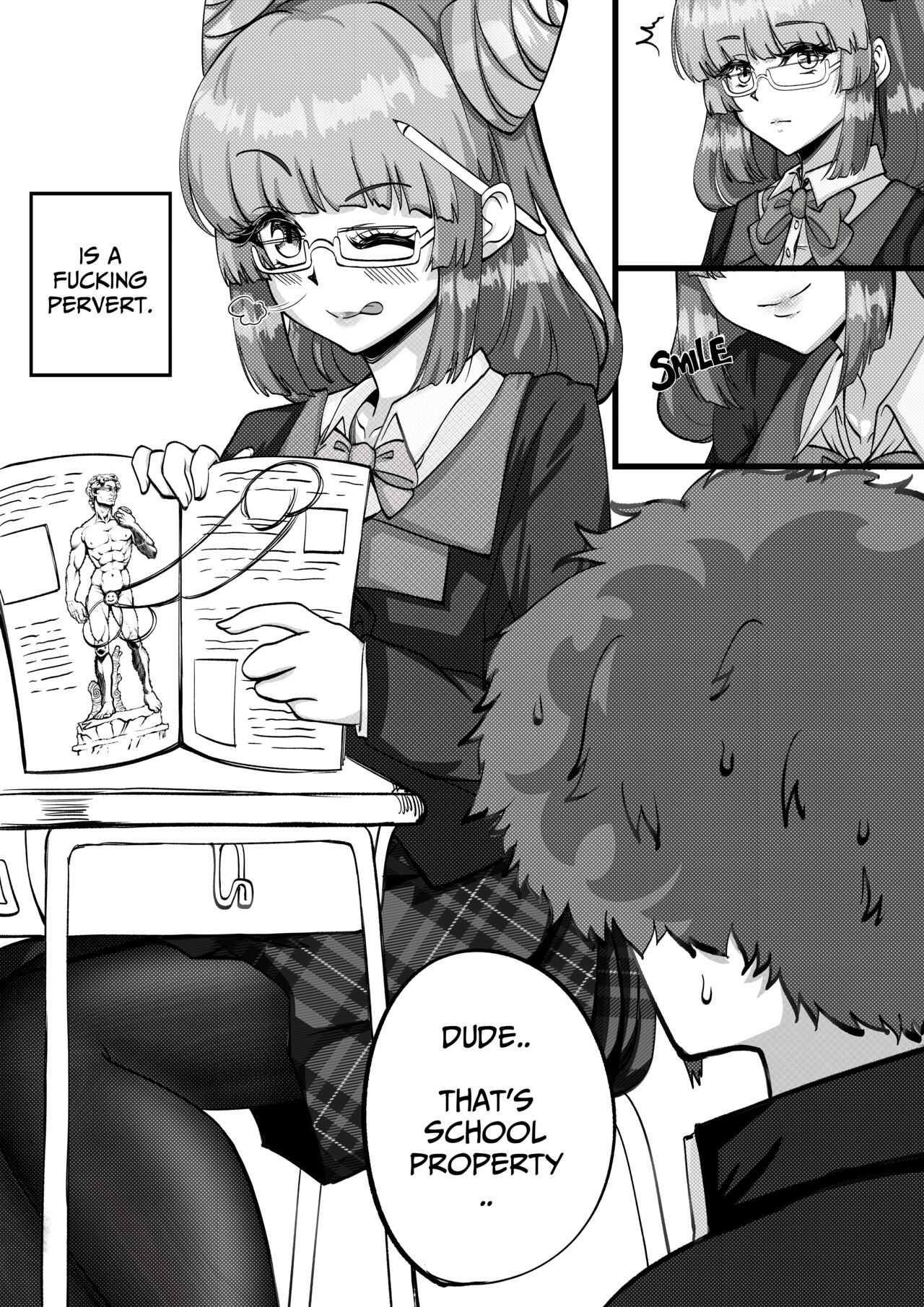 The Retarded President Put me up in a Different kind of Detention page 3 full
