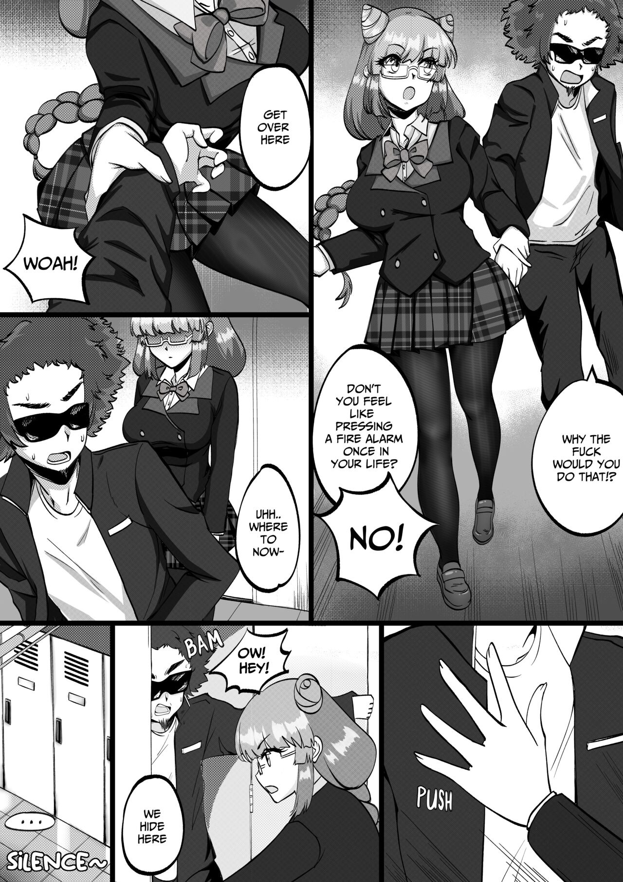 The Retarded President Put me up in a Different kind of Detention page 7 full
