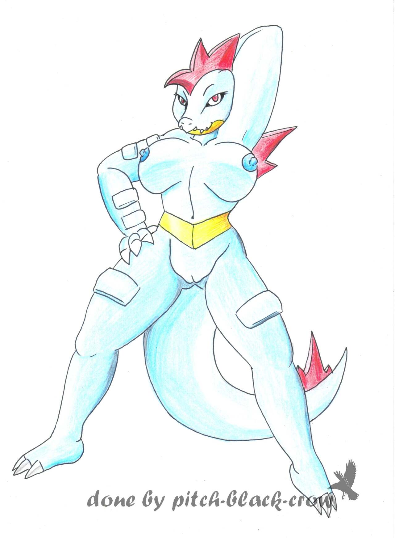 Johto Pokegirls By Pitch-Black-Crow page 9 full