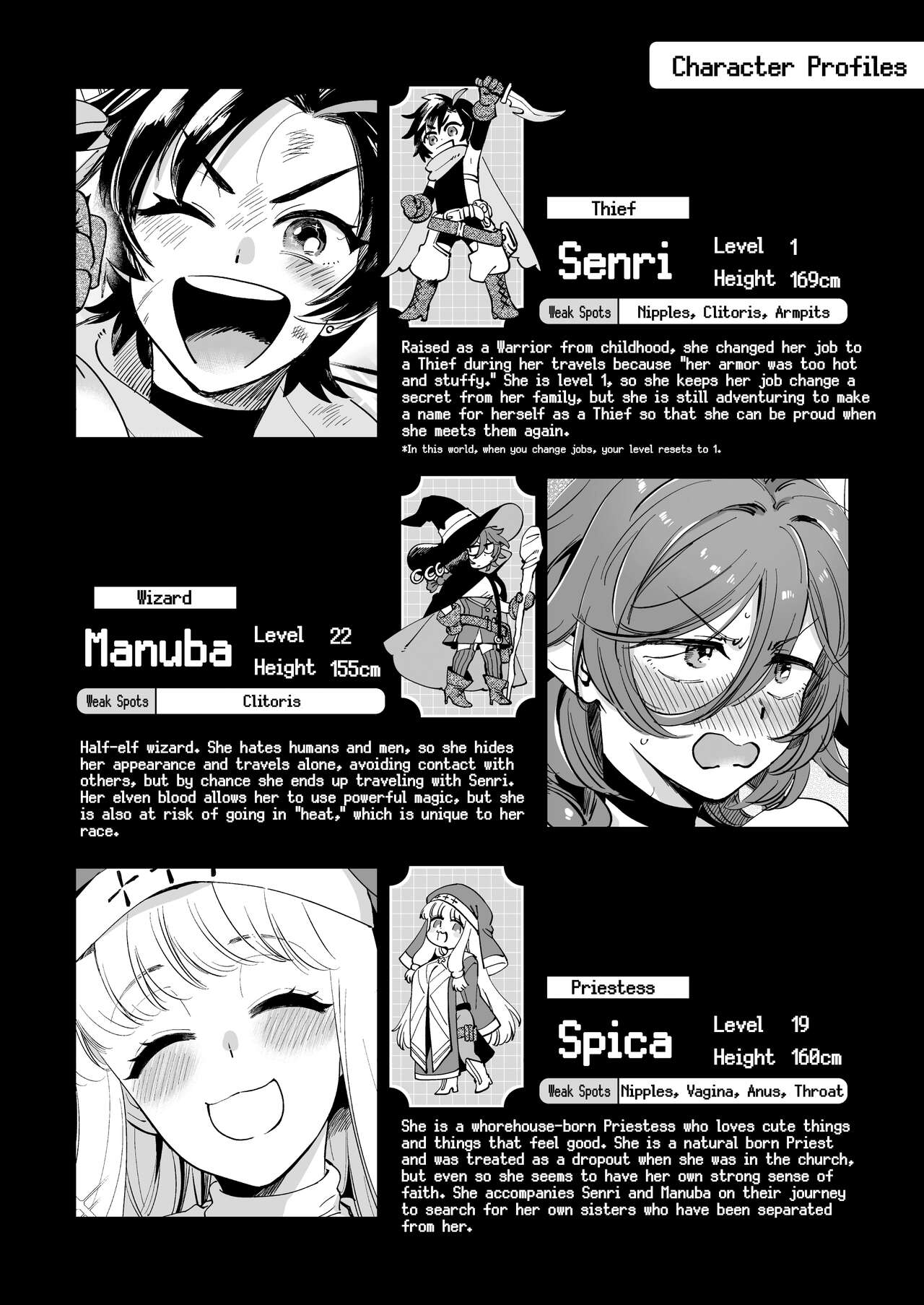 Nakayoshi Onna Boukensha wa Yoru ni Naru to Yadoya de Mechakucha Ecchi Suru | Party of Female Adventurers Fuck a lot at the Inn Once Nighttime Comes. page 6 full