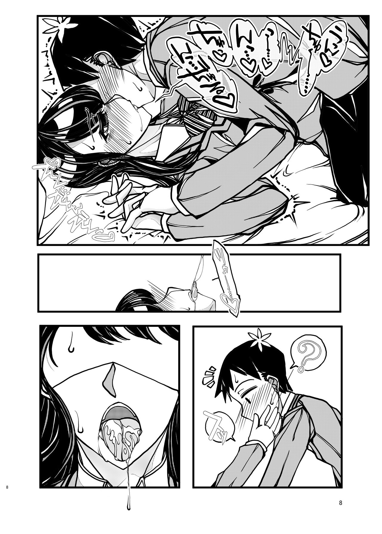 Komyushou na Kanojo to Mama page 8 full