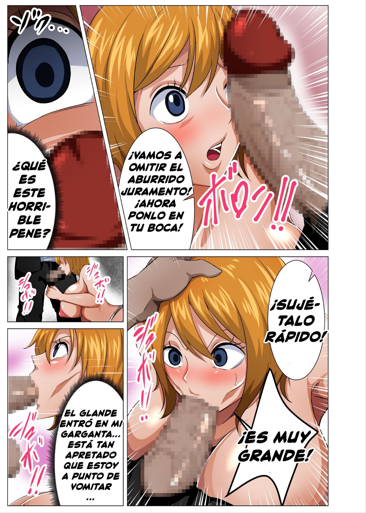 Nerawareta Moto Dorei no Bakunyuu Musume | La chica ex esclava de enormes pechos page 9 full