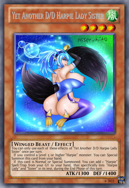 Yu-Gi-Oh custom set fragment - Harpie archetype page 6 full