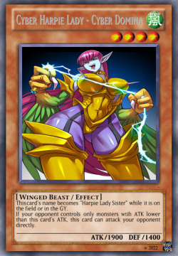 Yu-Gi-Oh custom set fragment - Harpie archetype