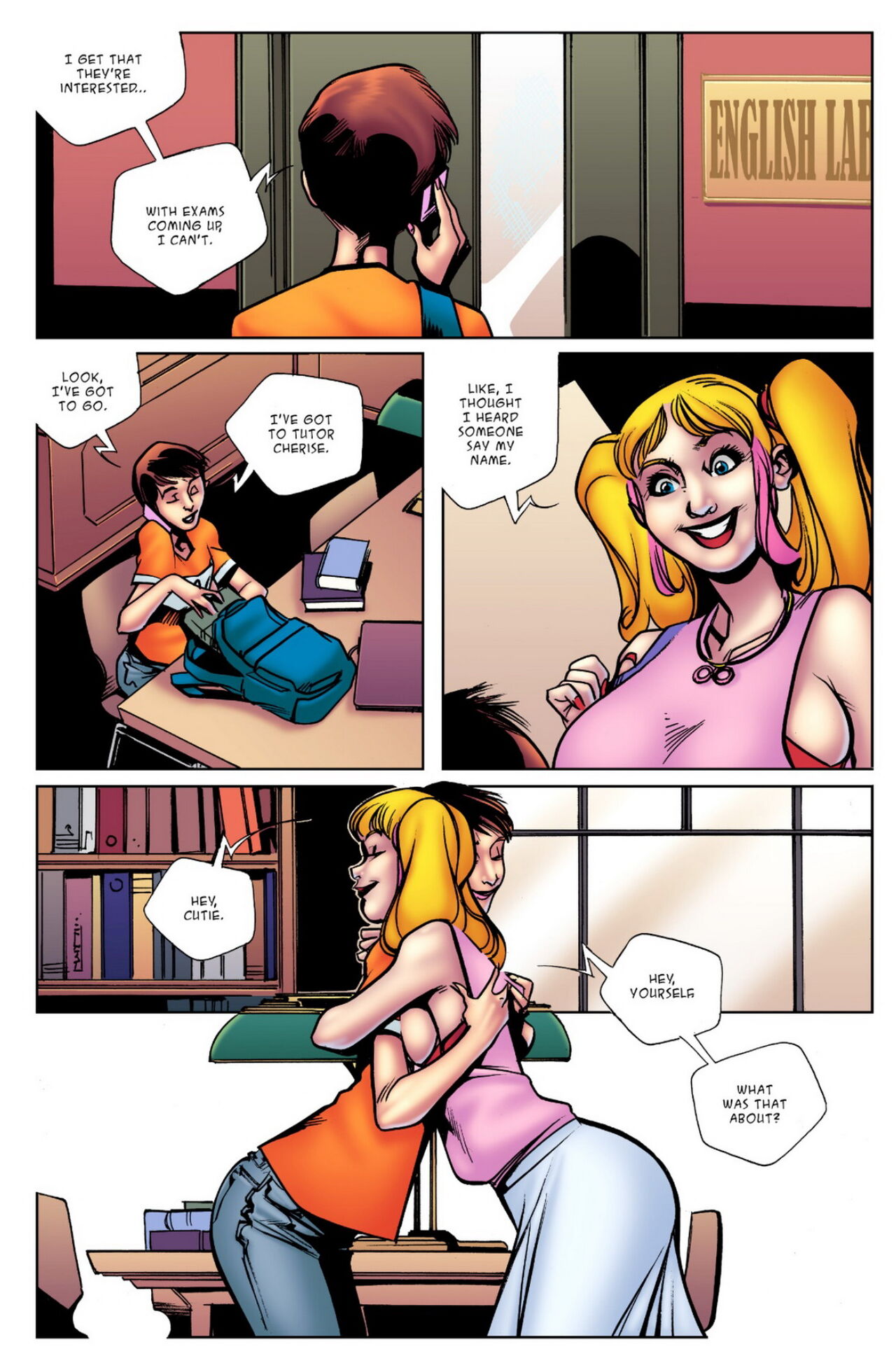 BotComics - A Bimbo's Journey page 4 full