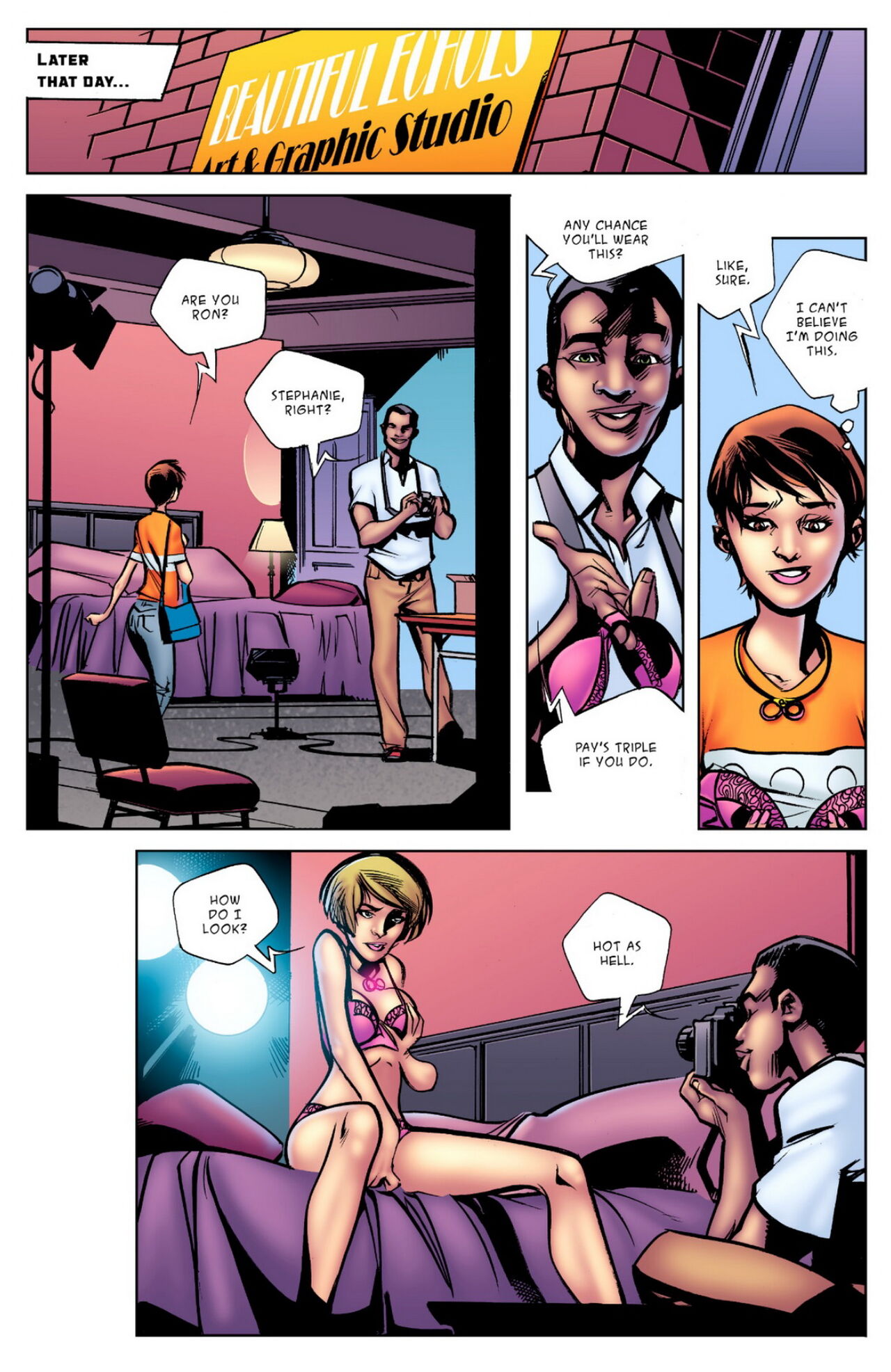 BotComics - A Bimbo's Journey page 6 full