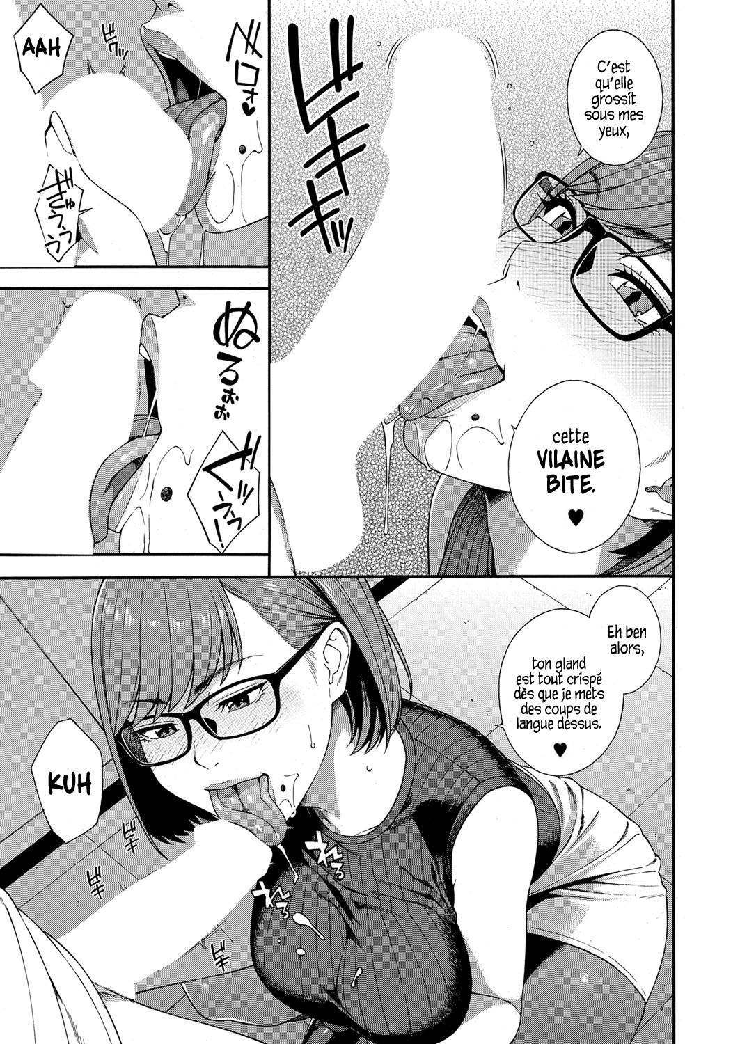 Fellatio Kenkyuubu - Département de recherche en fellations | Fellatio Research Department Ch.4 page 5 full