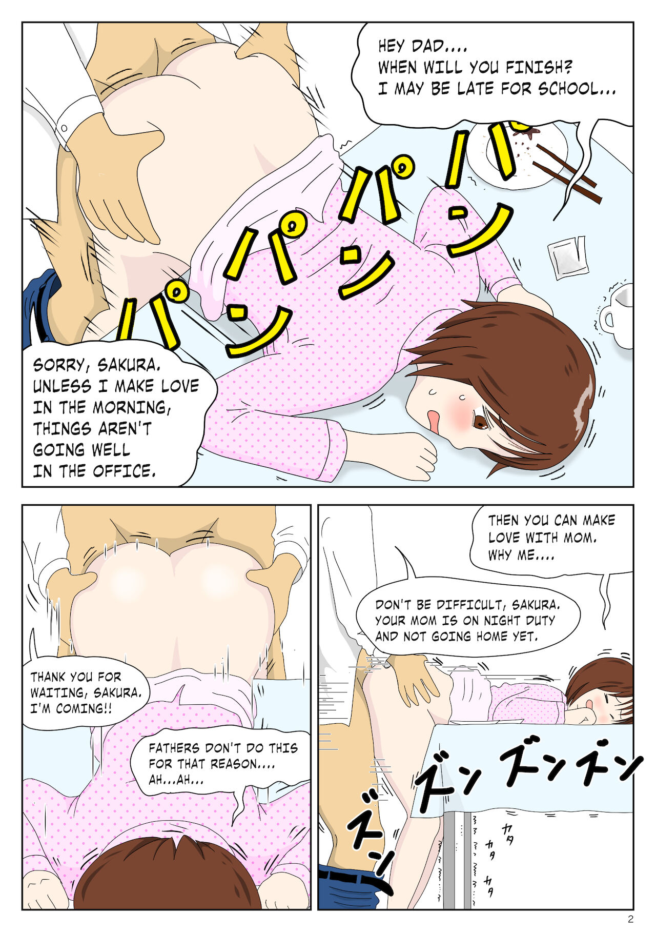 Girl Molested by Father Every Morning page 2 full