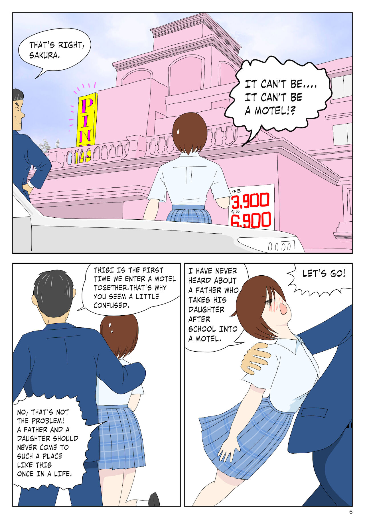 Girl Molested by Father Every Morning page 6 full
