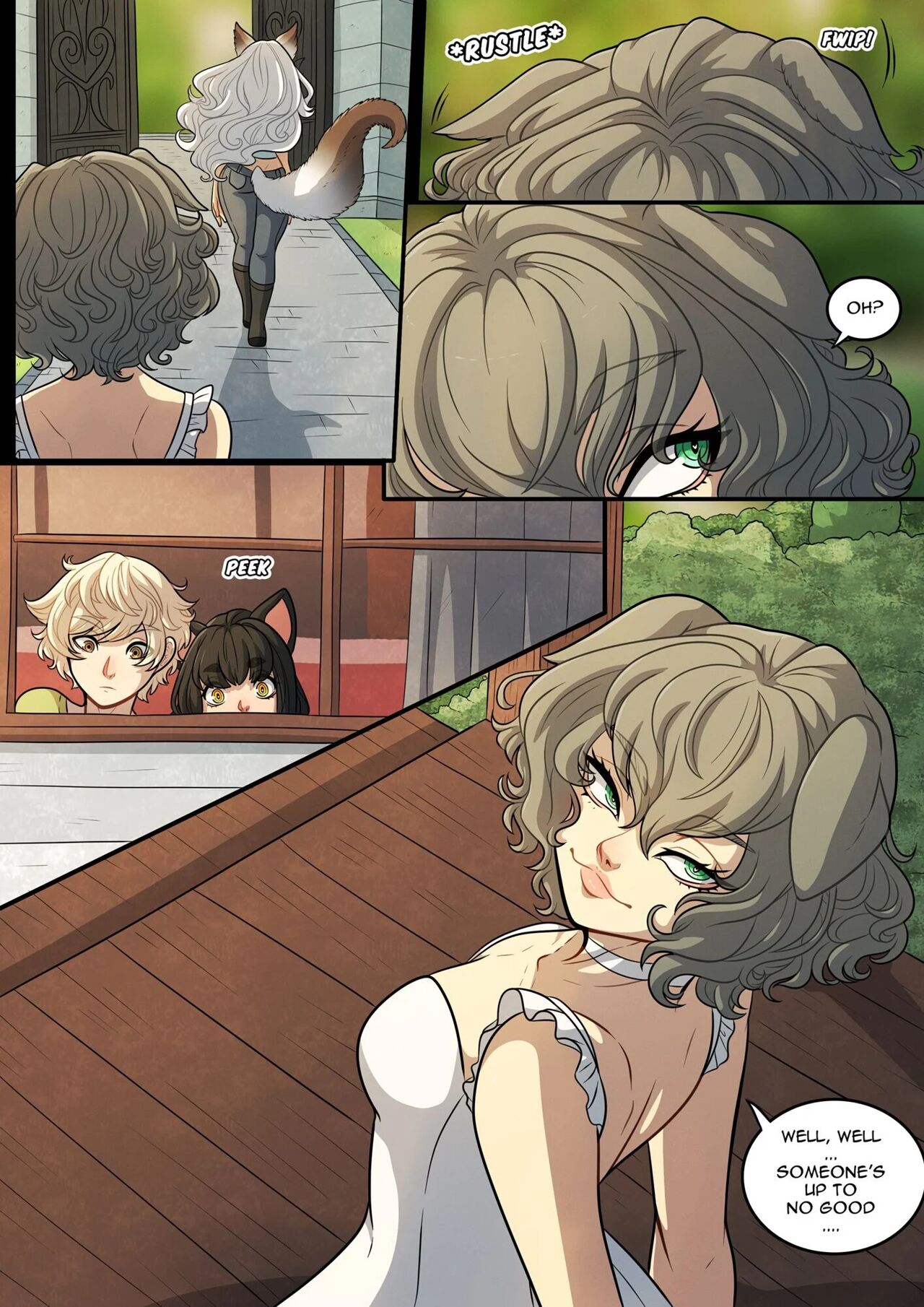 Feline Château  - 5 - english page 5 full