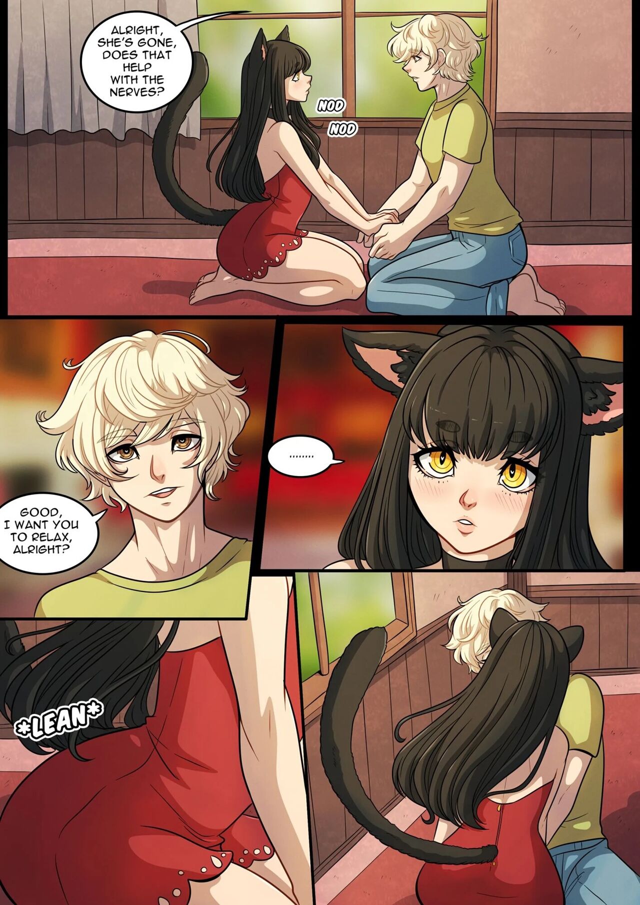 Feline Château  - 5 - english page 6 full