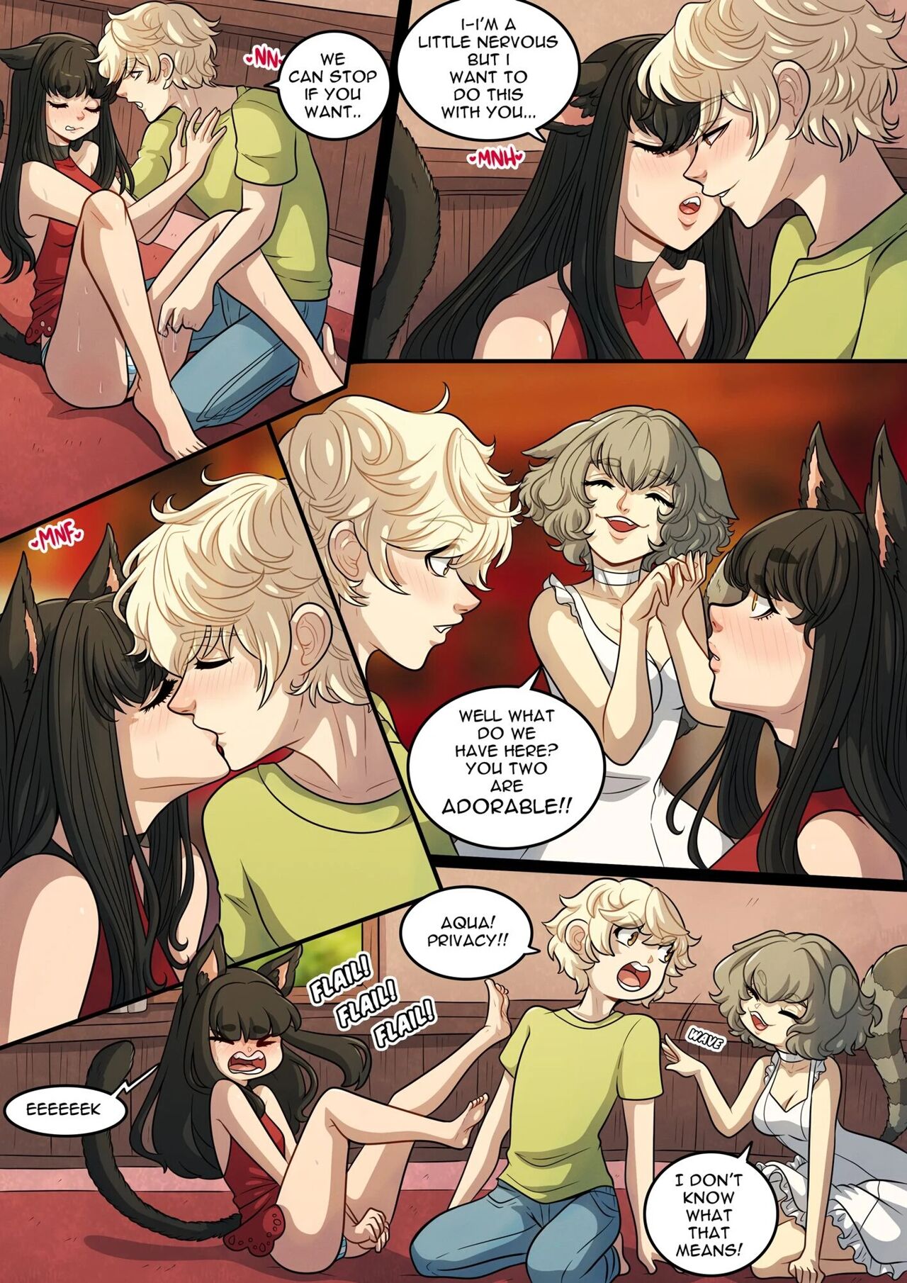 Feline Château  - 5 - english page 9 full