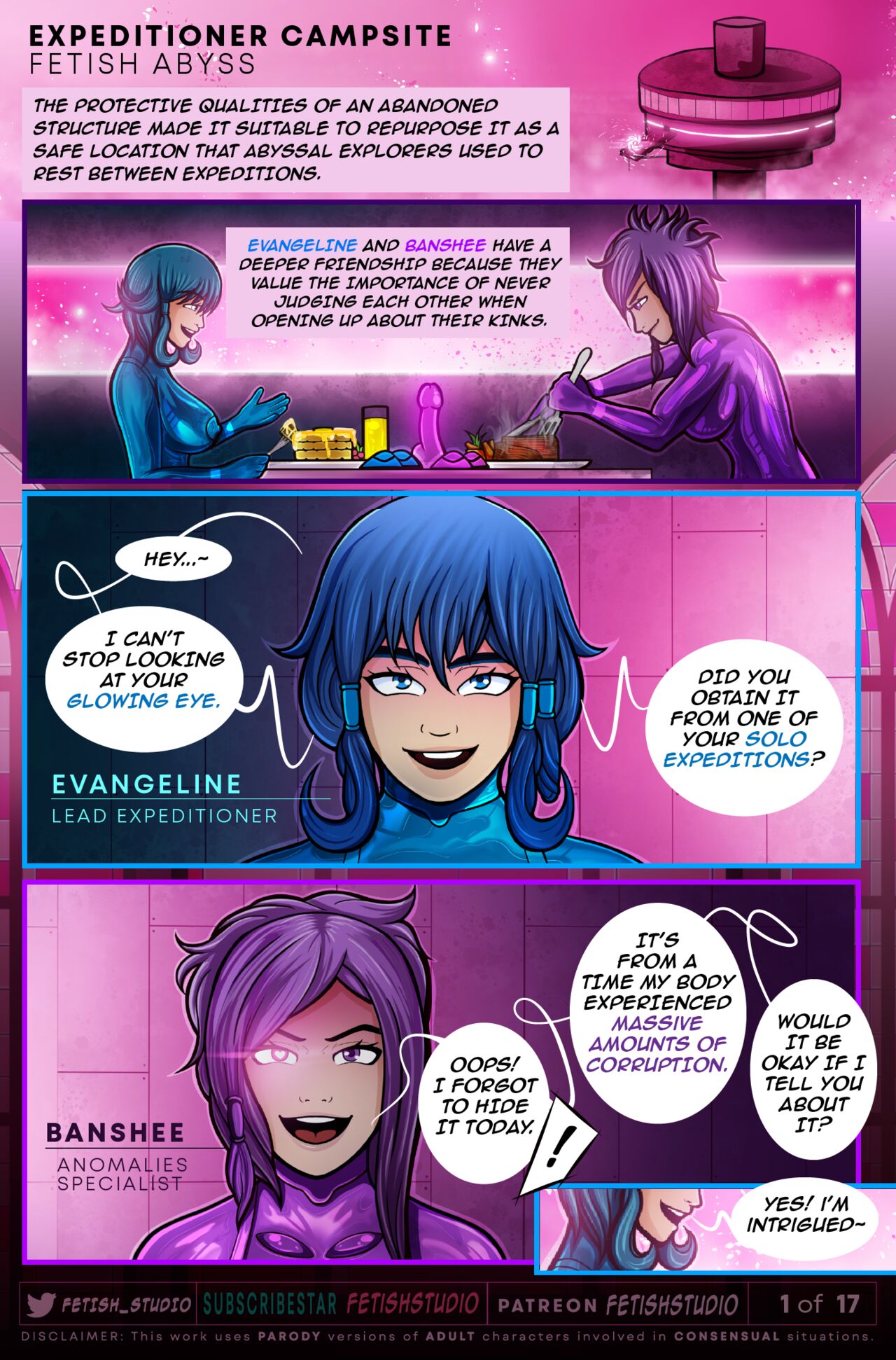 FETISH ABYSS | LATEX EGYPTIAN NUNS | Sisterhood of Pleasure | Original Story page 3 full