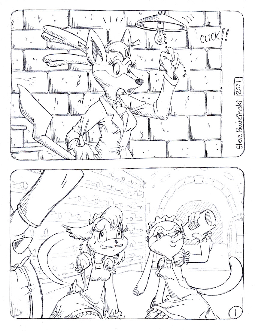 Served &amp; Deserved: Doubleshot page 1 full