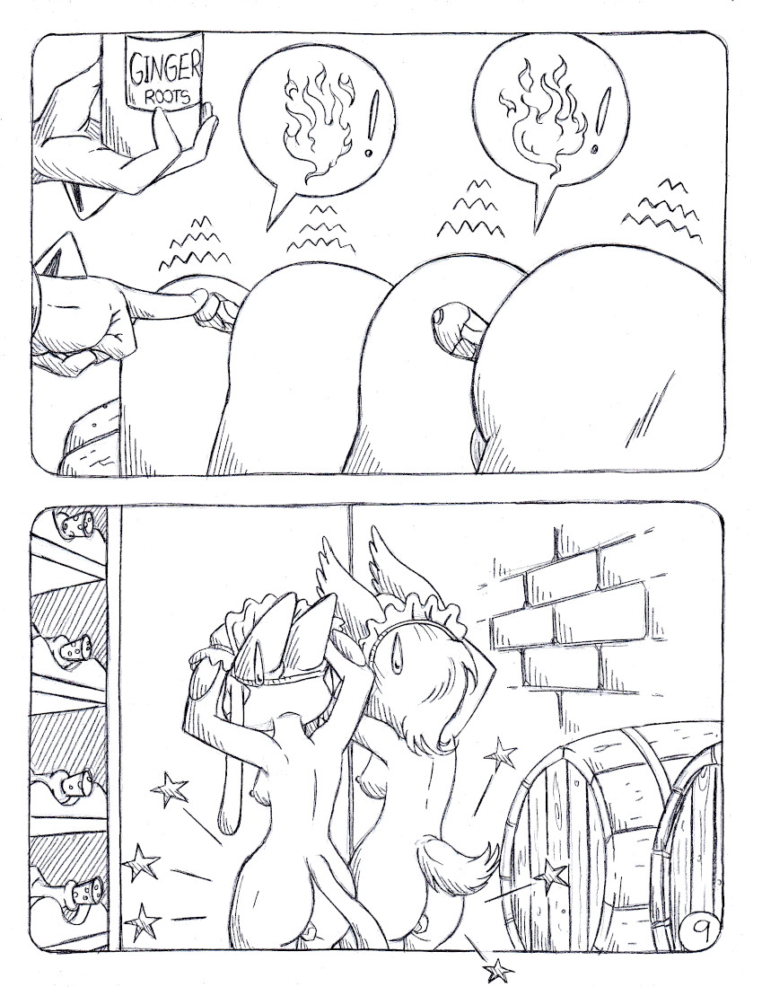 Served &amp; Deserved: Doubleshot page 9 full