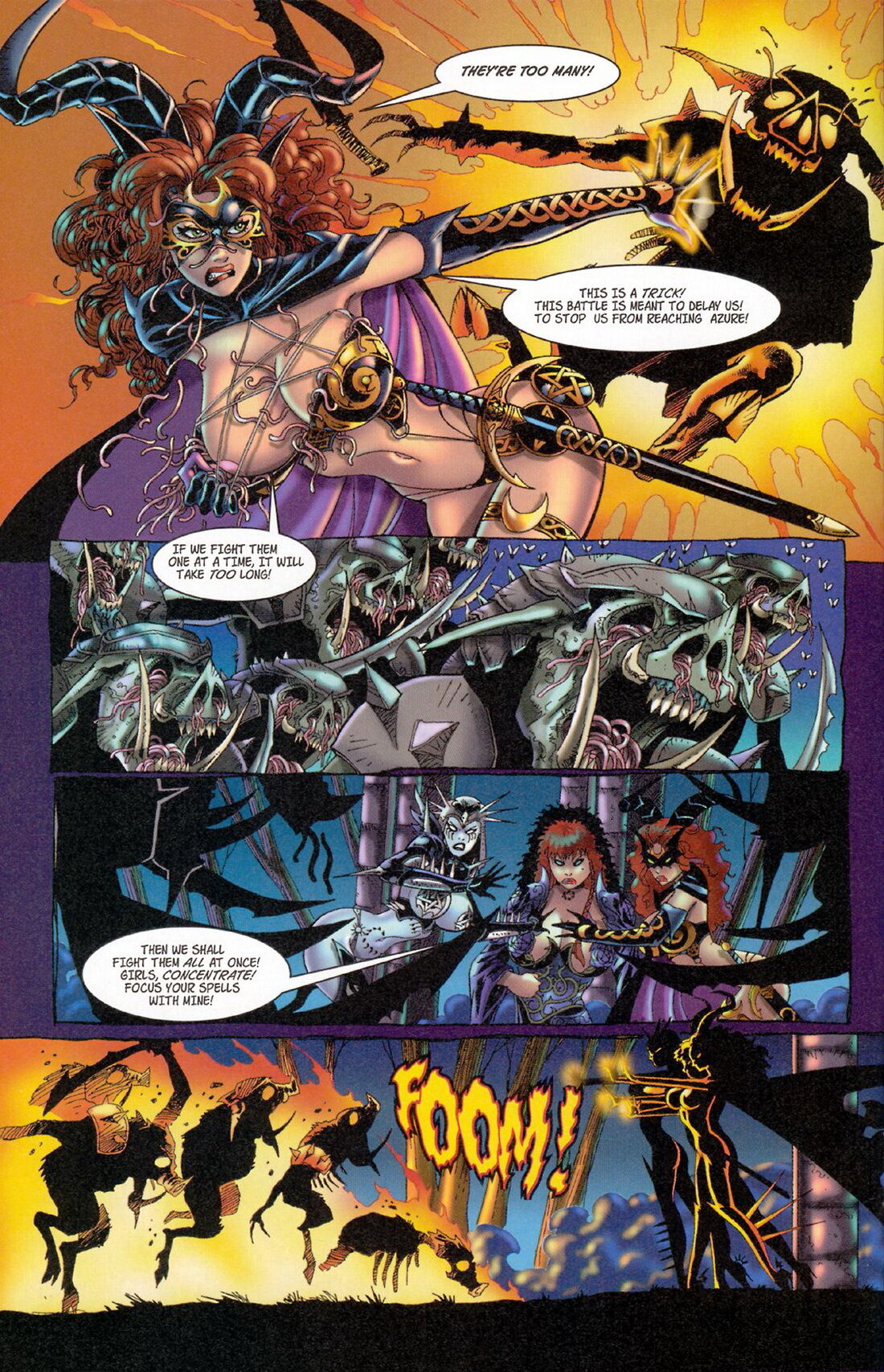 Tarot - Witch of the Black Rose 21-40 page 6 full