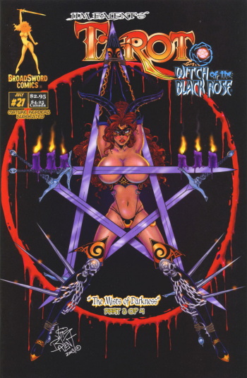Tarot - Witch of the Black Rose 21-40 cover
