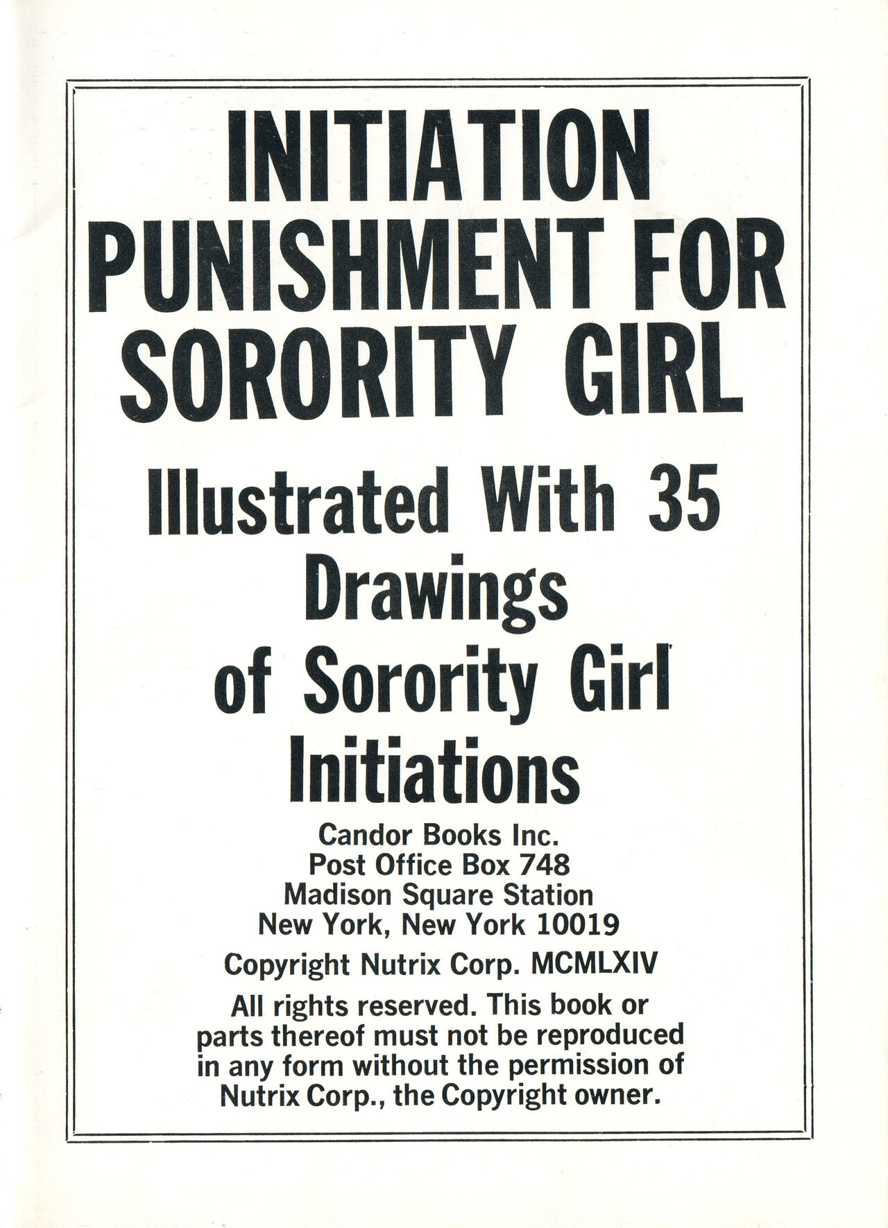 Initiation Punishment For Sorority Girl page 3 full