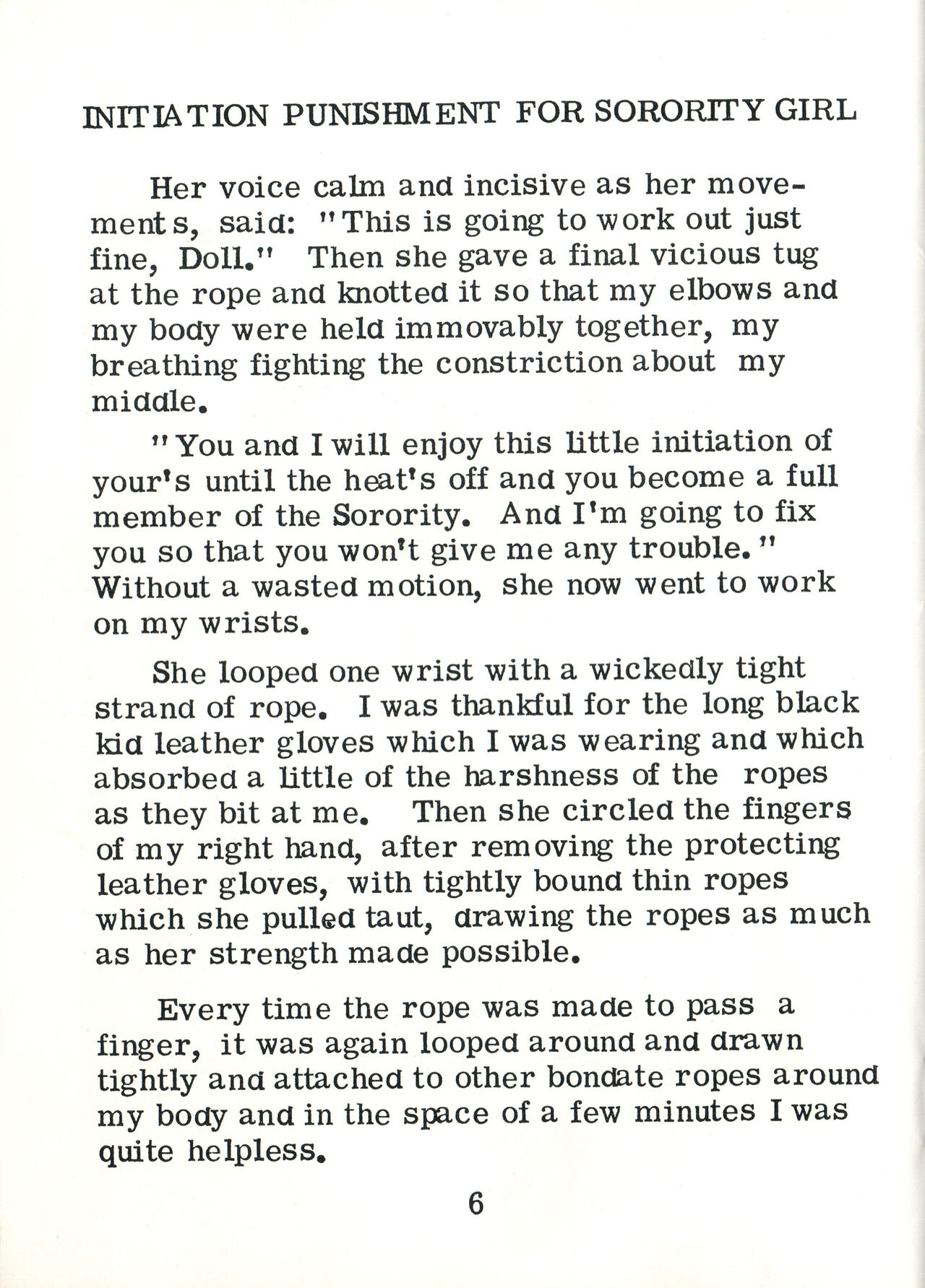 Initiation Punishment For Sorority Girl page 6 full