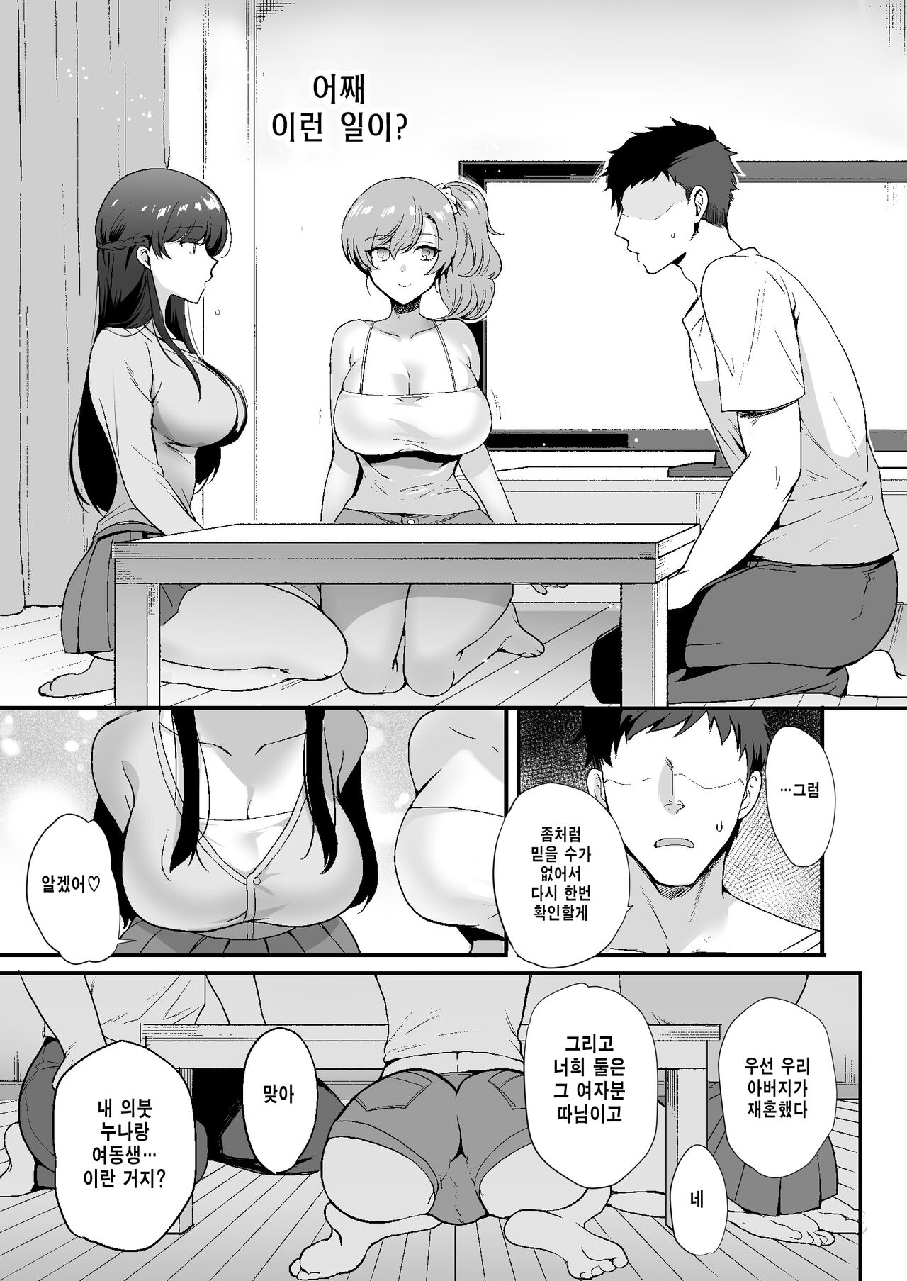 Erosugiru Doukyonin ~ Dosukebe Shimai to 1K Doukyo Seikatsu ~ | 너무 야한 동거인 ~음란 자매와 한집 동거생활~ page 6 full