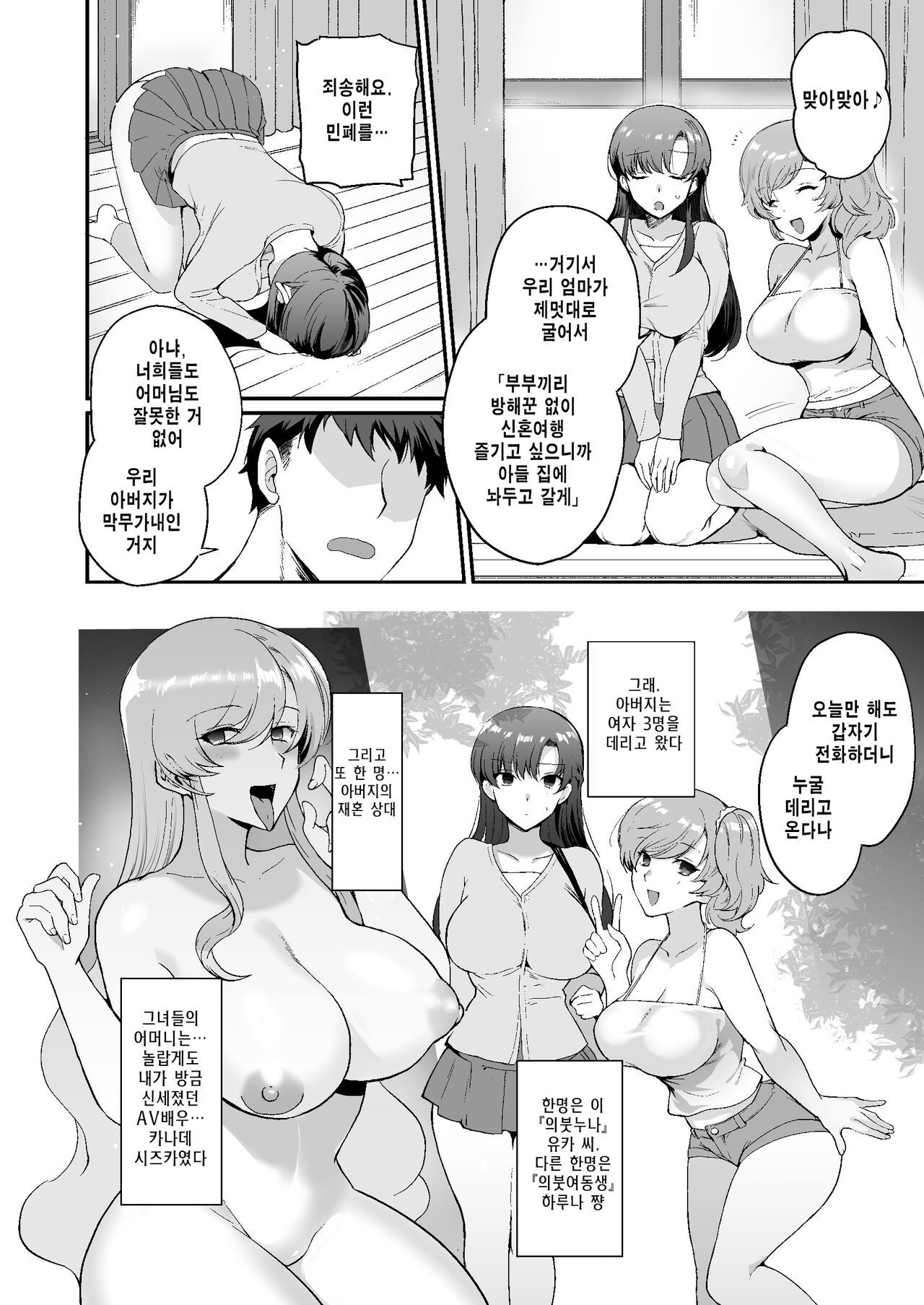 Erosugiru Doukyonin ~ Dosukebe Shimai to 1K Doukyo Seikatsu ~ | 너무 야한 동거인 ~음란 자매와 한집 동거생활~ page 7 full