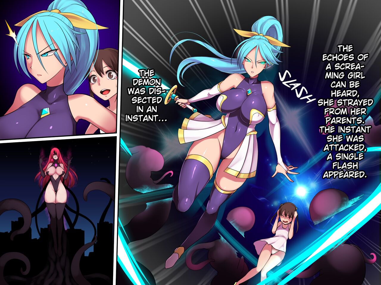 Mahou Shoujo Hitomi - Nikushoku Sennou page 3 full
