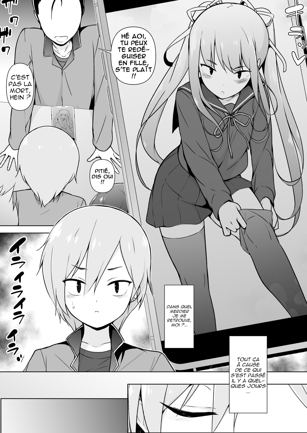 Namaiki Yankee ga Josou o Shitara page 2 full
