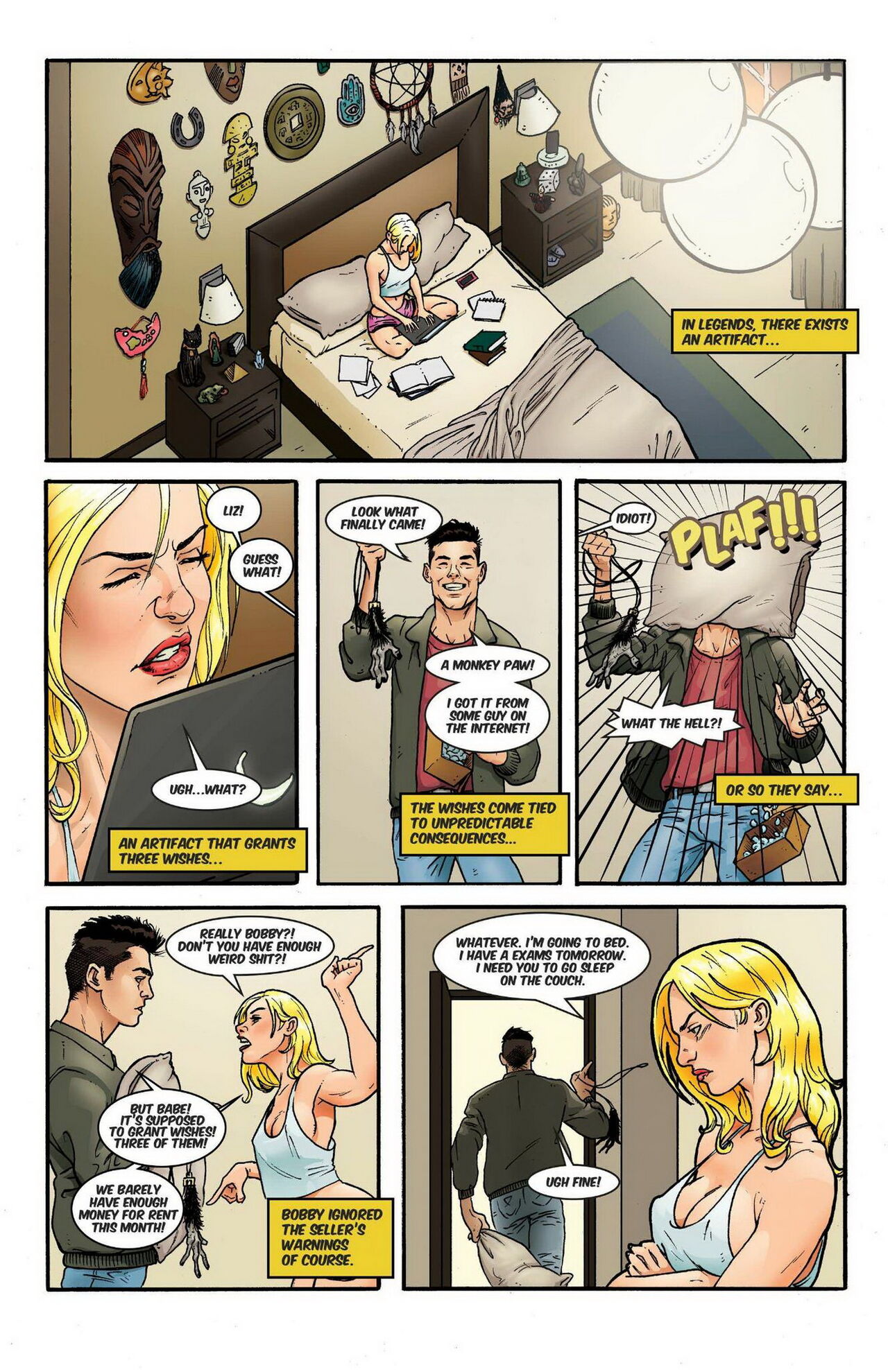 BotComics - Monkey Paw page 3 full